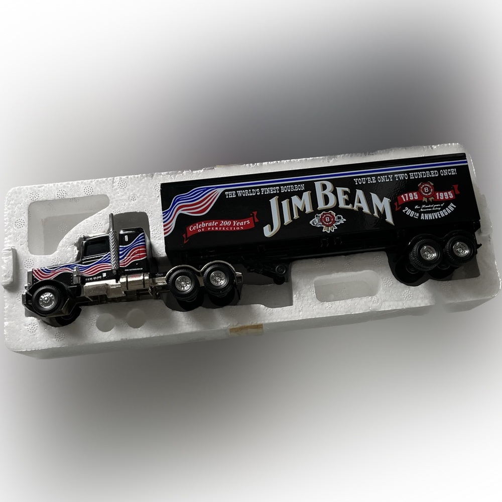 MATCHBOX “Jim Beam Commemorative 200th Anniversary Tractor-Trailer” Circa 1995.